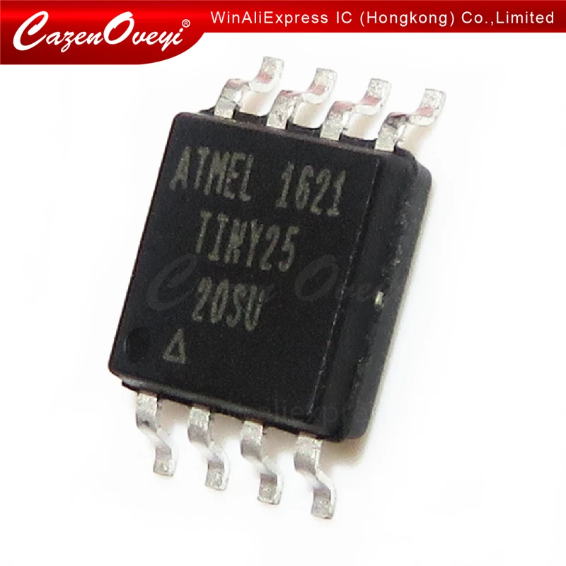 5 шт./лот ATTINY85-20SU ATTINY45-20SU ATTINY25-20SU ATTINY15L-1SU ATTINY15L-1SC ATTINY13A-SSU ATTINY12L-4SC лапками углублением SOP-8 в наличии