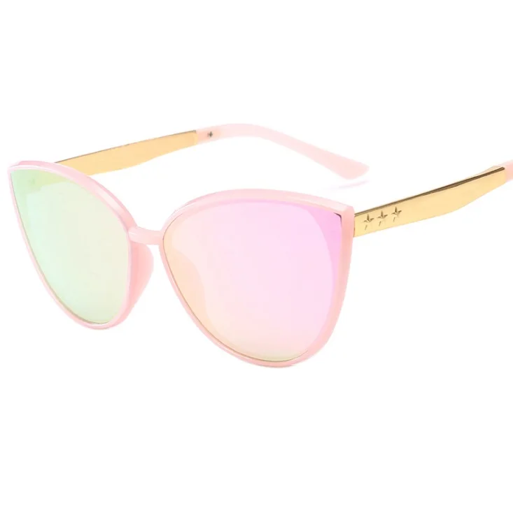 BINGKING Винтажные Солнцезащитные очки кошачий глаз роскошные брендовые Детские