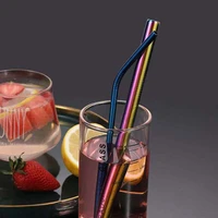 straw stainless steel straws reusable straws reusable 304 steel straw meta reusable drinking tubes straw long drink straws