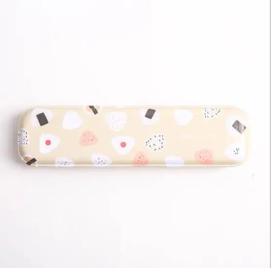 Светло-зеленый Минимализм железа Kawaii детские подарки металлический Железный симпатичный футляр для карандашей корейский маленький металлический канцелярский пенал для школьных принадлежностей Горячие S - Цвет: Светло-зеленый