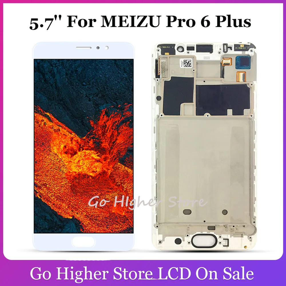 5 7 ''для MEIZU Pro 6 Plus ЖК-дисплей дигитайзер сенсорный экран панель в сборе M686G Pro6