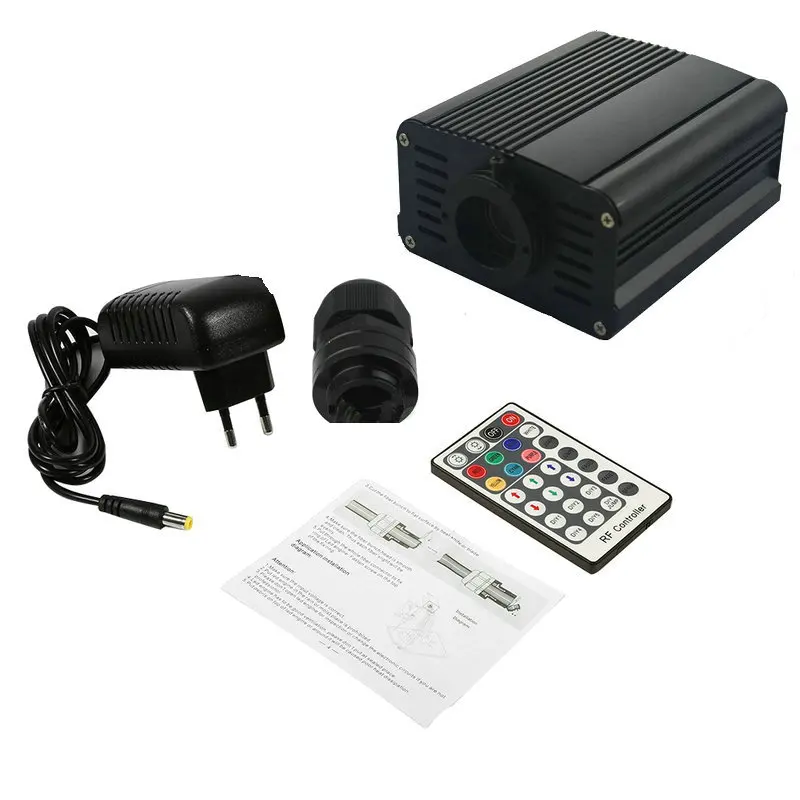 Волоконно-оптисветильник драйвер двигателя RGBW 16 Вт 28 клавиш Радиочастотный