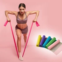 150180200cm fitness exercise resistance bands set rubber yoga elastic band resistance band loop rubber loops for gym training