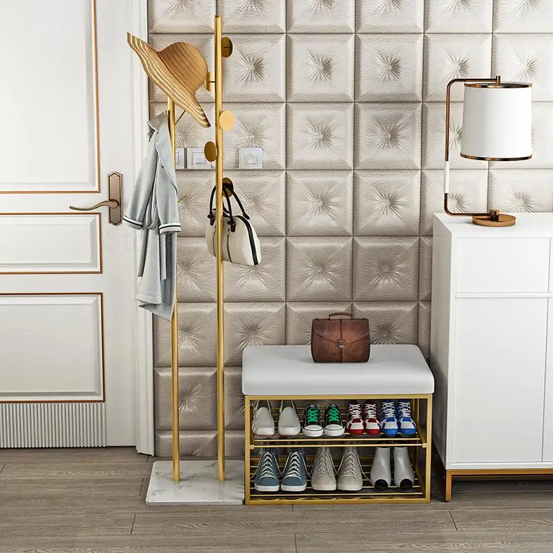 Шкаф для обуви в скандинавском стиле бытовые Придверные полки креативный стул