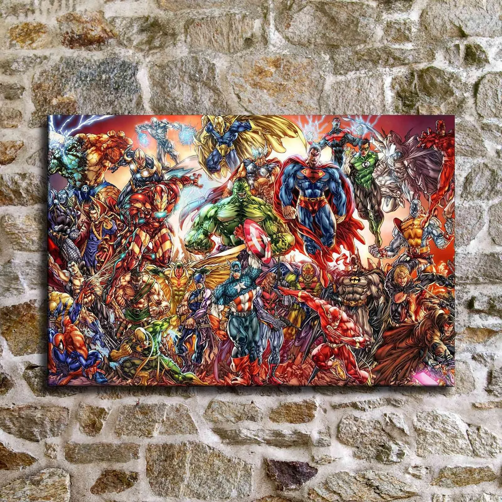 Новая коллекция супергероев Marvel, Мстители, плакаты, Картина на холсте, картины для дома, настенное искусство, аниме, плакат, Cuadros Decoracion Salon