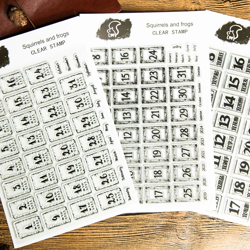 1 шт. прозрачный силиконовый штамп для фотоальбома|Штемпельные подушечки| |