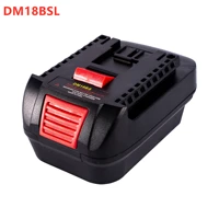 mt18bs dm18bsl bps18bsl li ion battery converter adapter for makita 18v bl1830 bl1860 bl1850 bl1840 used to for bosch 18v tool