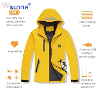 winter heated jacket men women outdoor sport polar coats fleece jacket ski ingtrekking camping hiking clothing
