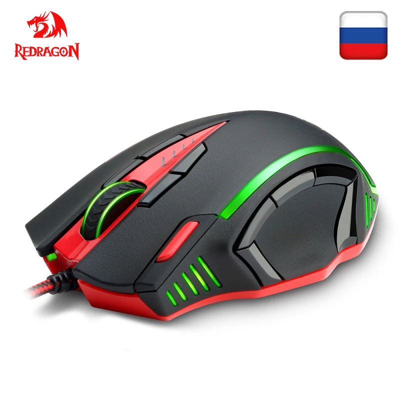 Redragon SAMSARA M902 USB игровая мышь Проводная 16400 dpi 15 кнопок RGB эргономичная для