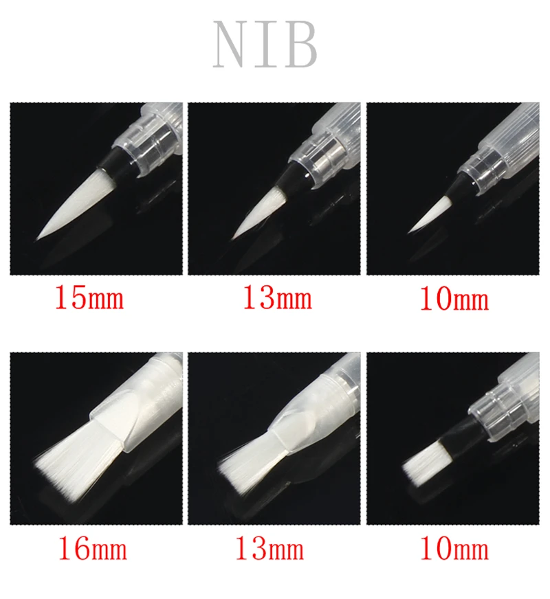 

YDNZC Portable Paint Brush Water Color Brush Pencil Soft Watercolor Brush Art Markers Pen Art Supplies Quality suit