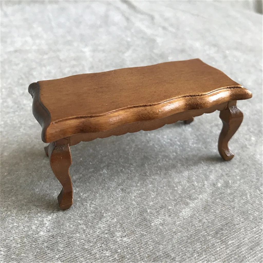 1:12 кукольный домик мебель моделирование миниатюрный Teatable журнальный столик гостиная детская игрушка DIY Декор для кукольного дома детские игрушки M40