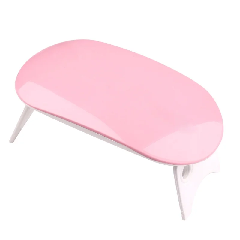 

6 LED Sunlight Mini Nail Lamp UV/LED Folding Phototherapy Mouse Lamp USB Type Phototherapy Machine Nail Polish Baking Lamp