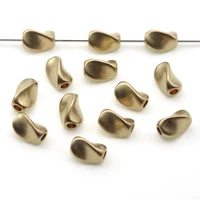 20pcslot 5x8mm original brass spacer beads loose bead for charms bracelets jewelry making components craft diy 2mm hole