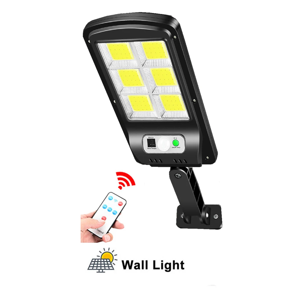 

tabular oblong 120 LED Solar Light Outdoor Solar Lamp with Motion Sensor Street Spotlight SunLight for Garden Decoration remote