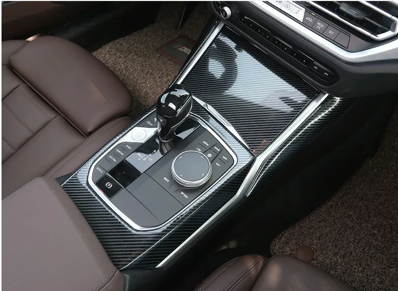 

Подходит для BMW 2020 Новинка 3 серии модификация интерьера рамка зубчатой передачи Центральная панель управления декоративная наклейка для G28...