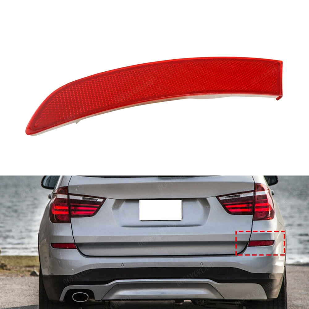 Передняя панель для правого бампера светоотражающая линза задний красный
