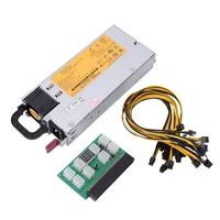 all in one power supply with breakout board and power cable hstns pl18 dps 750rb a 506821 001 511778 001 mining psu
