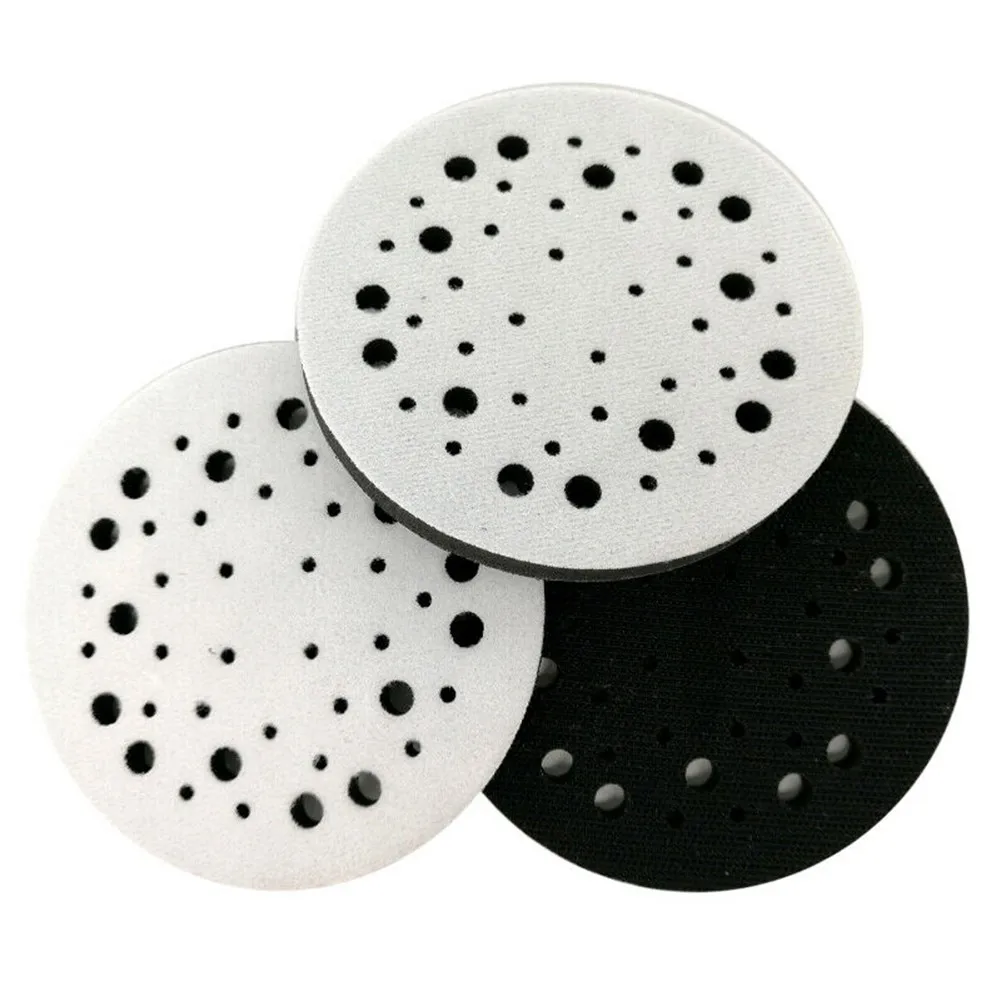 

1 Pcs Soft Interface Pad 125mm W/ 44 Hole Polishing Pad Foam Grinding Disc For Sander Grinder Accessories