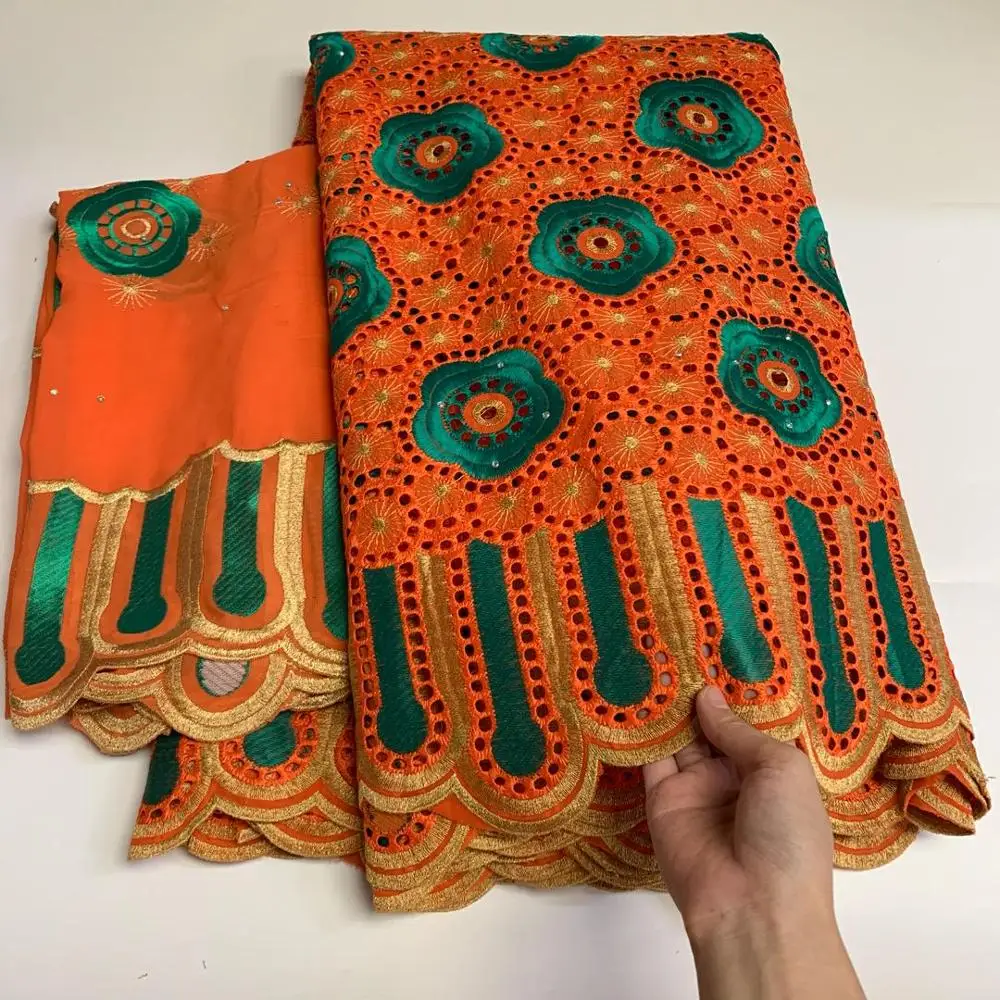 STILL FLY dubai fabric bridal lace with stones hot sale swiss voile in switzerland scarf for women 5+2yards/lot | Дом и сад