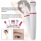 5 в 1 электрическая бритва для бровей тример депилятор для женского тела лица подмышек бритья Многофункциональный триммер для бровей