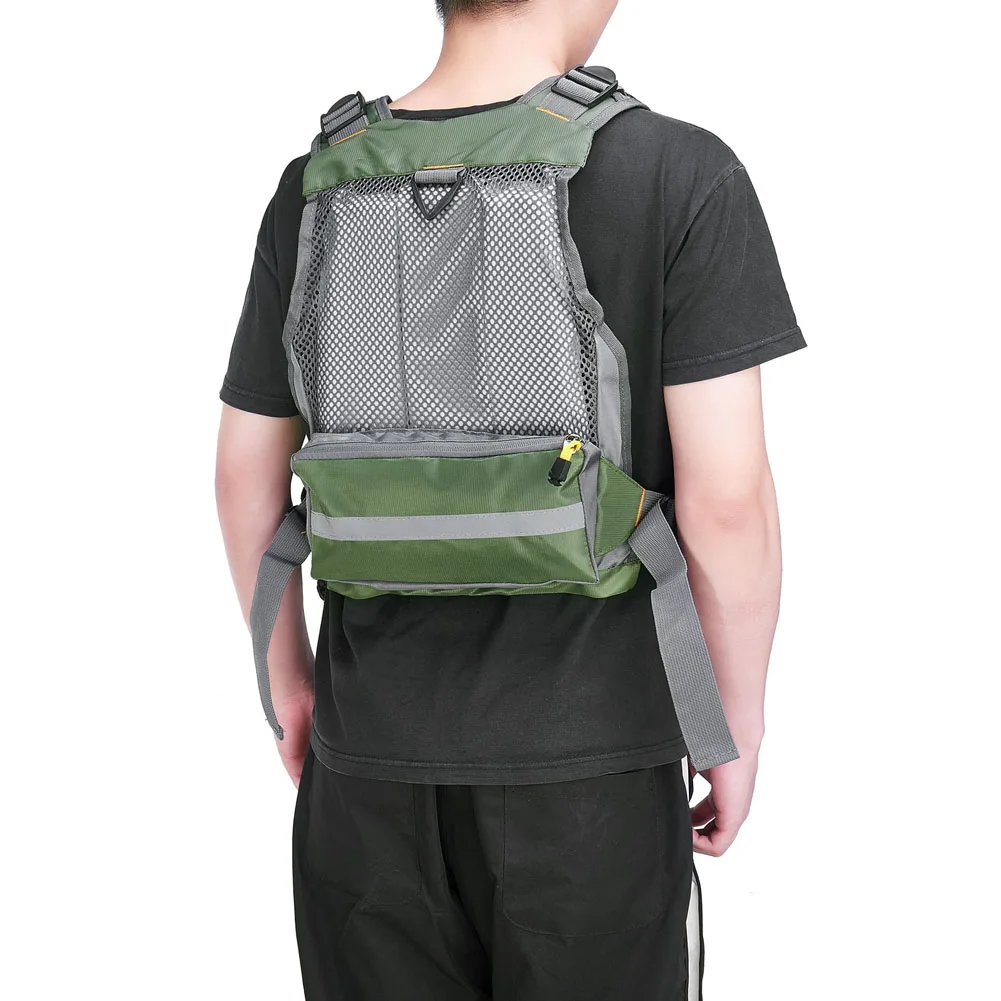 Жилет для рыбалки Спорт на открытом воздухе Fly плавательный Регулируемый жилет с