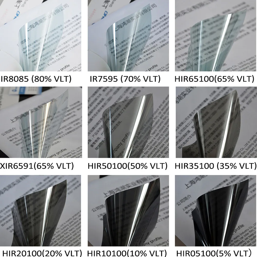 

SUNICE 2 MIL Car Tinting Window Film Home Safety Film VLT 5%~80% Blue/ Black/ Grey Window Tint Nano Ceramic Film Solar Sunshade