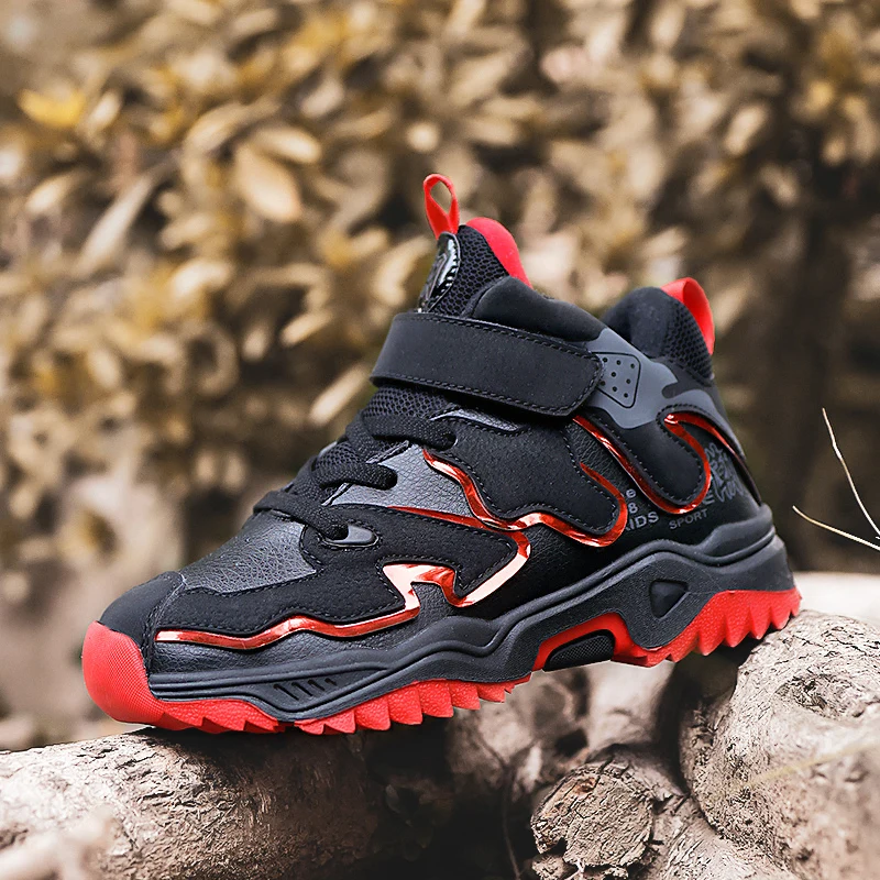 

New spring children casual shoes boys short boots shoes kids sneakers boys hiking running shoes Children basketball sport shoes