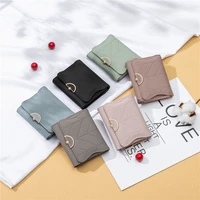 women wallets new brand fashion letter female short flower hasp coin purses ladies pu leather clutch card holder