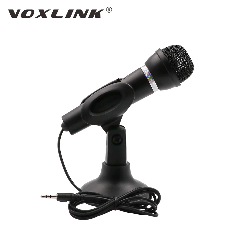 Игровой конденсаторный микрофон VOXLINK 3 5 мм домашний стереомикрофон настольные