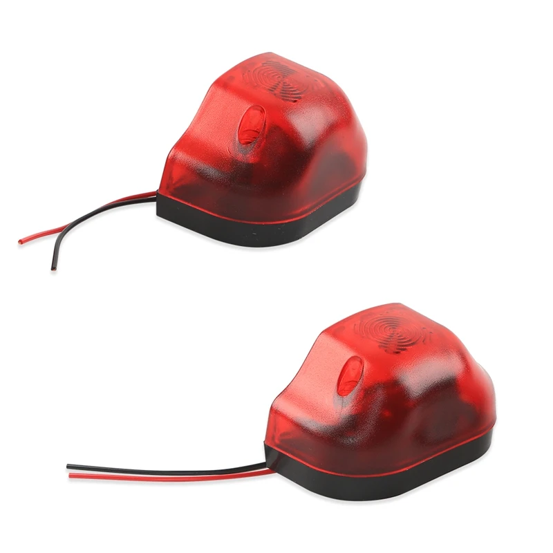 

2 Pack 10V-30V Car 3LED License Plate Lamp Light Taillight for Boat Trailer Truck Lorry Caravan Stripe Shape