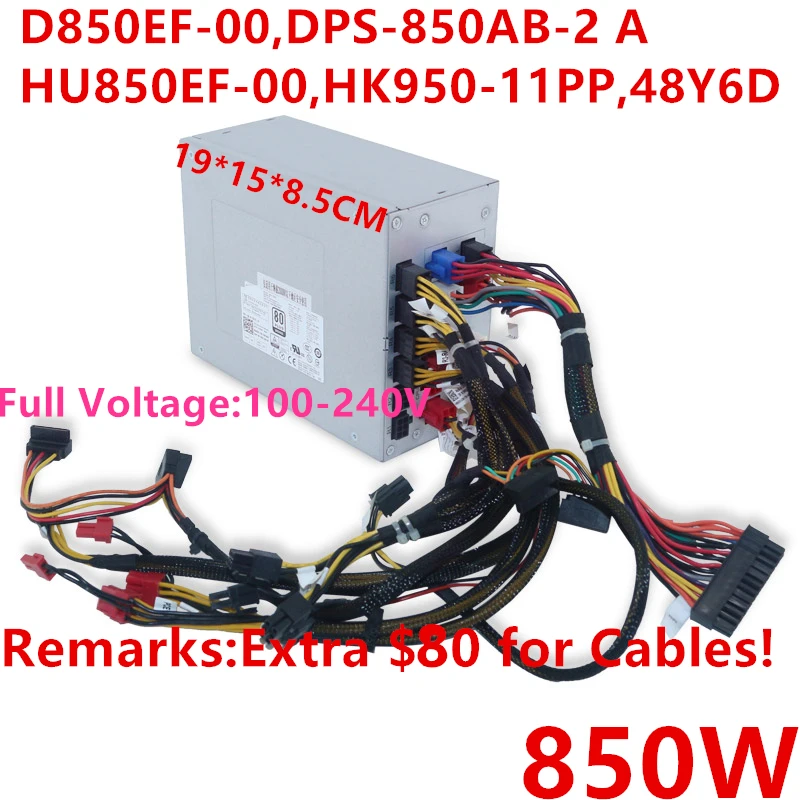 Новый оригинальный PSU для Dell Alienware R8R7 850W источник питания телефон | Компьютеры и