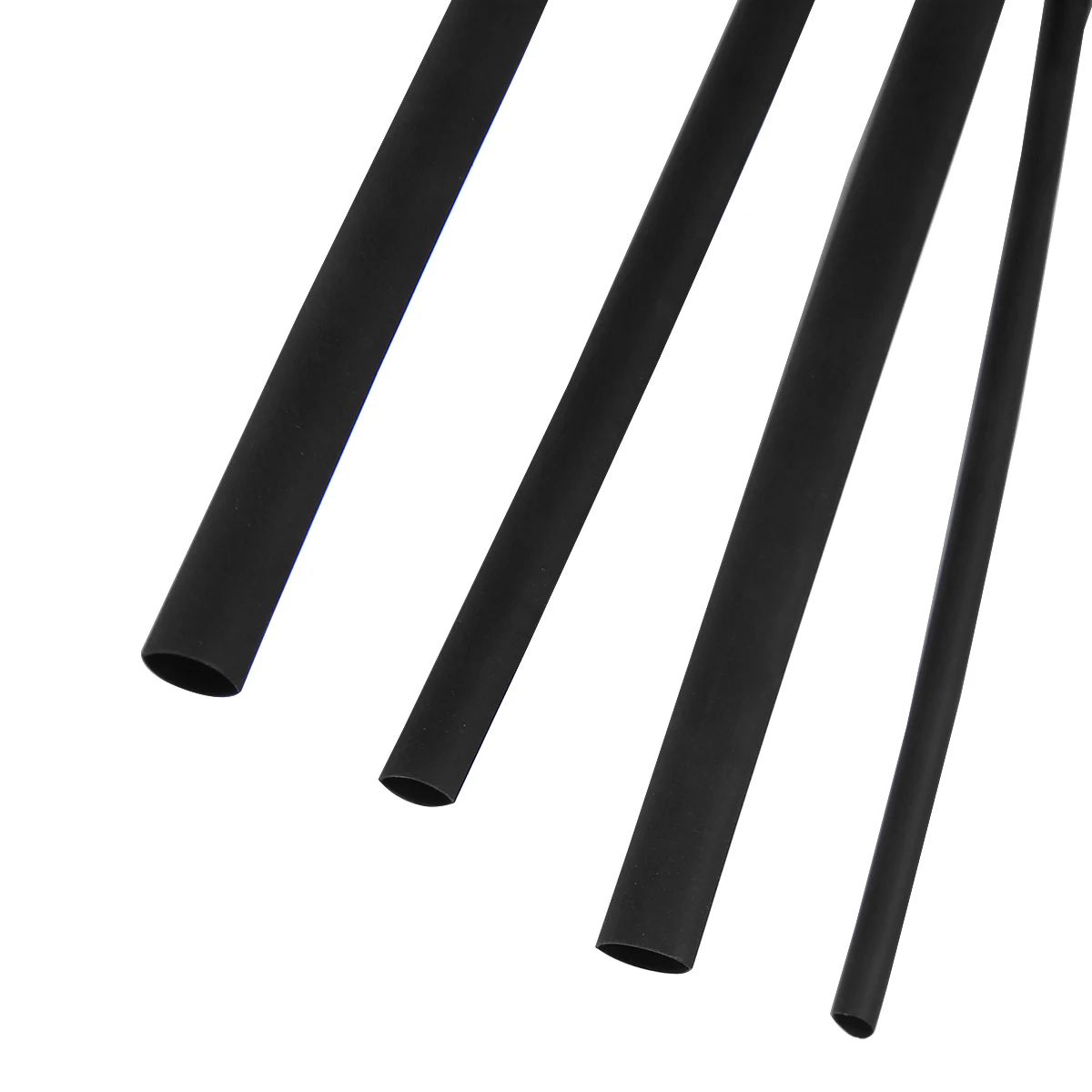 4pcs/set Sleeving Wrap Wire Heat Shrink Tubing Tubes Electrical Cable Tube Black 1 Meter Long 3mm 4mm 5mm 6mm Diameter | Обустройство
