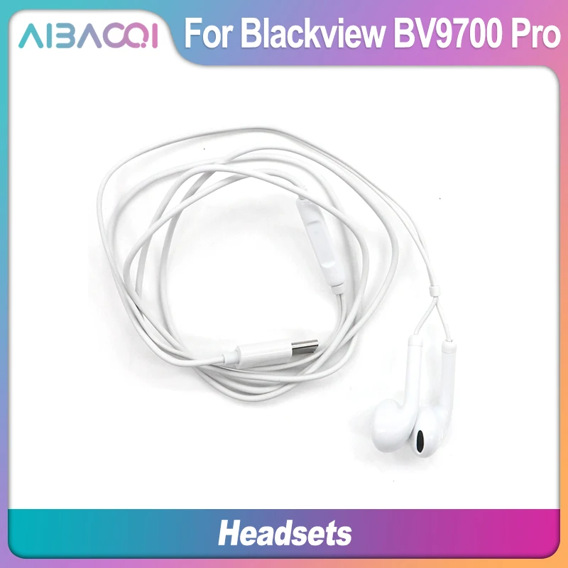 Оригинальные наушники гарнитура для Blackview BV9600 Pro/BV9700 Pro/BV6000/BV9000 Pro/BV8000/BV7000/BV5800/BV6100/BV5000/BV9500 Pro