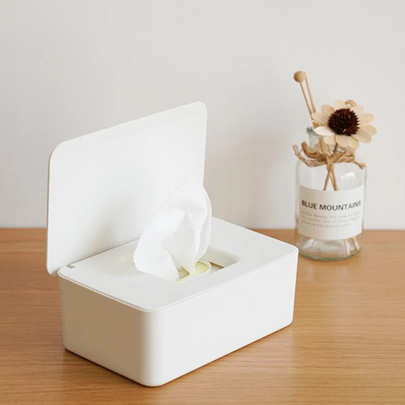 Новое поступление пластиковый автоматический чехол реальный тканевый коробка