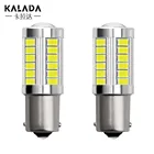 10 шт., Автомобильные светодиодные лампы Canbus 1156 BA15S P21W 1157 P215W BAY15D 12 В