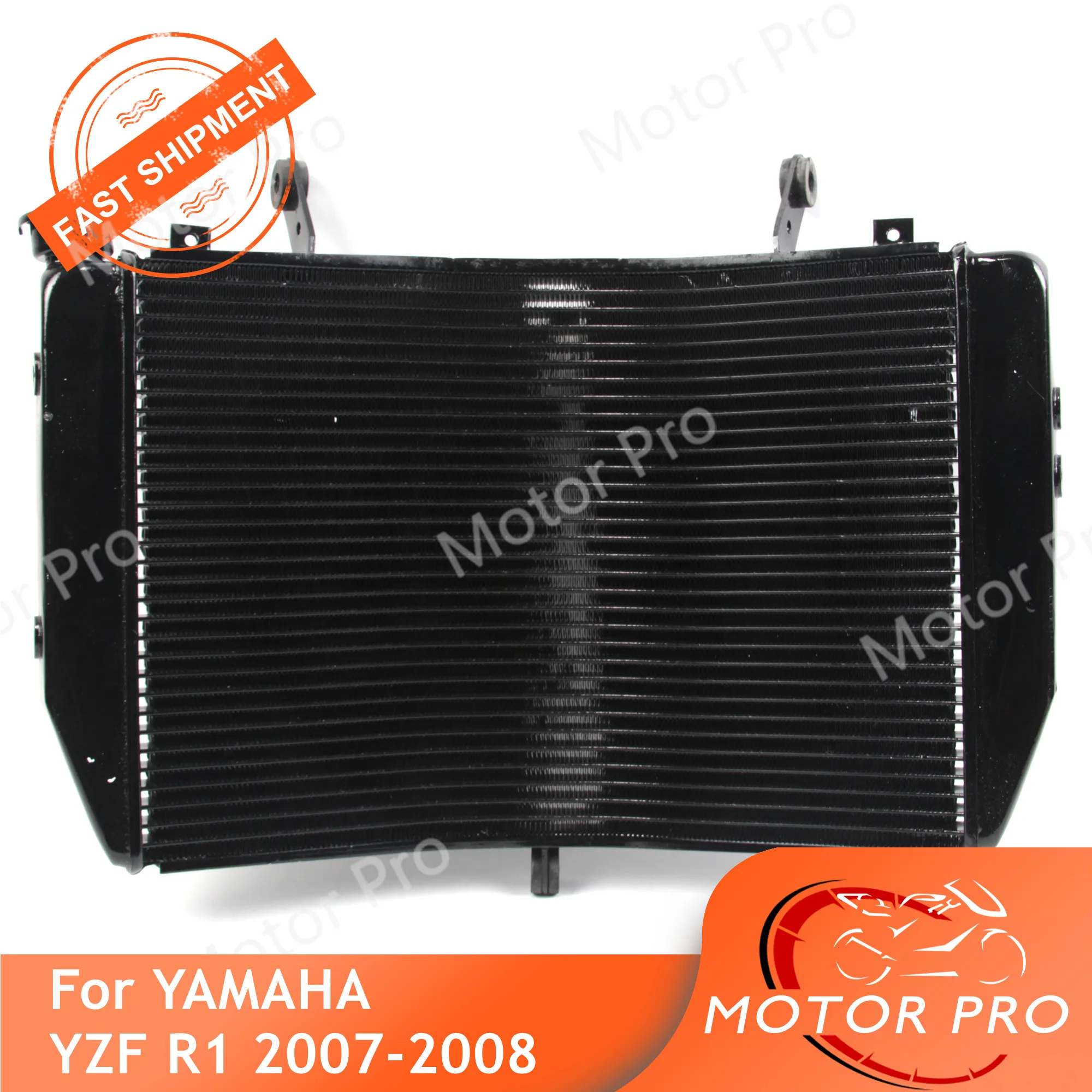 Радиатор мотоцикла для Yamaha YZF R1 2007 2008 Охладитель водяного охлаждения двигателя