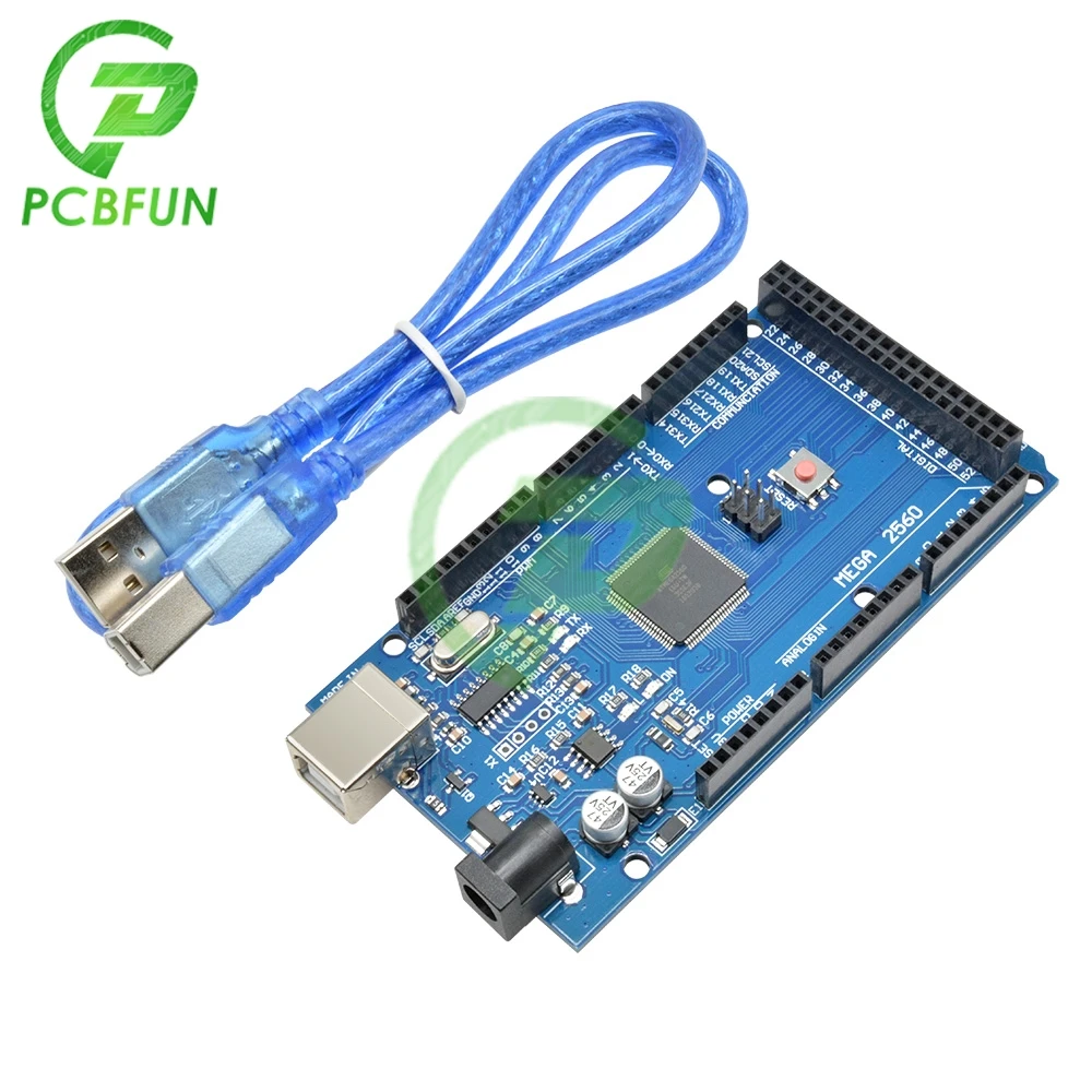 1 набор совместим Atmega2560-16AU CH340 CH340G ATMEGA 2560 R3 доска для рисования 5V Mega2560 + зарядка