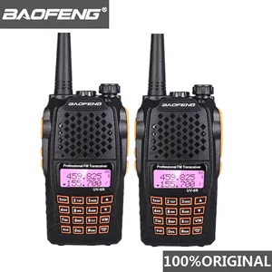 2 шт., портативная рация Baofeng, два диапазона, 7 Вт, VHF, UHF