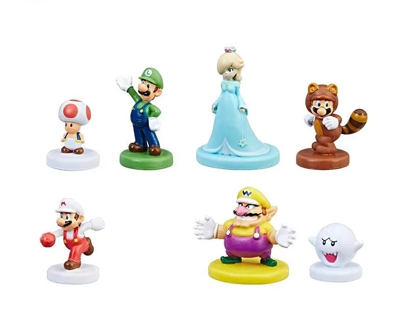 

Hasbro Monopoly SuperMarios Luigi Wario Mushroom Toad Racoon Mary Monkey Chess Power Pack Board Fight Game Model Adult Kids Toys