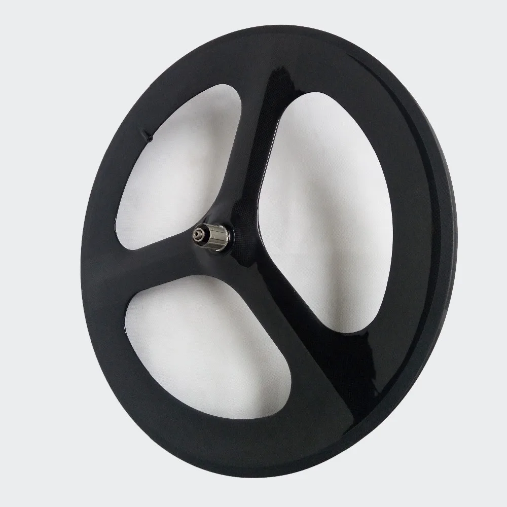 Тройные спицы для заднего колеса 700C 1 шт. дорожные велосипеды Углеродные