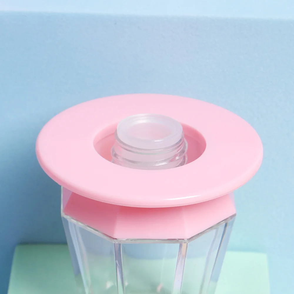 

1 Pieces Cute Feeding Bottle Shape Empty Lip Gloss Tube Clear Mini Refillable Lip Balm Bottles With Rubber Inserts