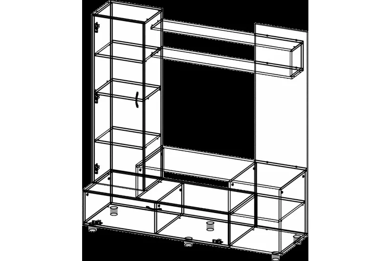 Set furniture for living room румба-4 лдспFurniture home sofas tv Console stand soft buffet dishes fittings | Мебель