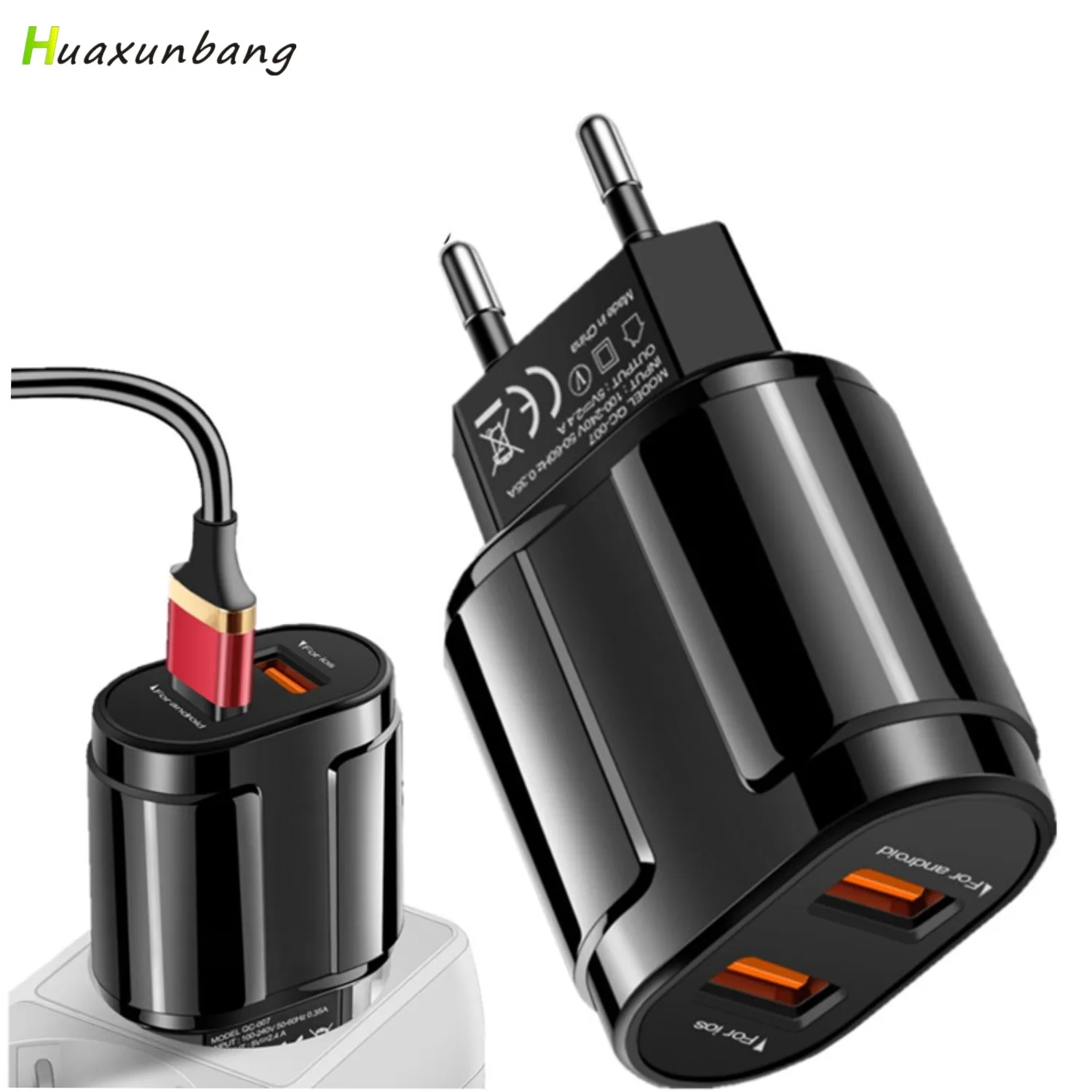 USB зарядное устройство Quick Charge 3 0 мобильный телефон сетевое быстрое для iPhone 5 6 7 8 X XS