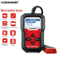 professional obd2 scanner automotive kw360 code reader obdii auto diagnostic tool for benz srsabatransmission engine scanner