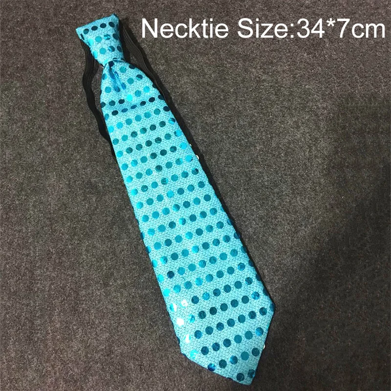 1 шт. Рождественский мигающий светящийся галстук-бабочка светодиодный женский