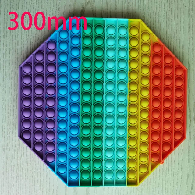 Beli 10 Buah Mainan Fidget POP Ukuran Super Besar 30Cm Mainan Lesung Pipi Sederhana Mainan Fidget Gelembung Pendidikan Sensorik Mainan Pereda Stres Dewasa