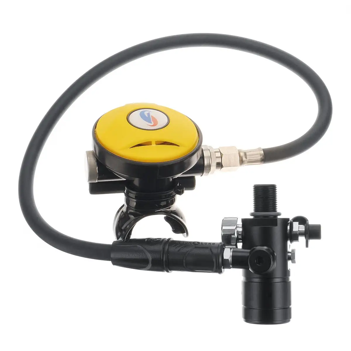 

DCCMS Mini 1000ml Diving Tank With Air Pump Oxygen Cylinder Diving Respirat Scuba Diving Equipment Set for Snorkeling Breath