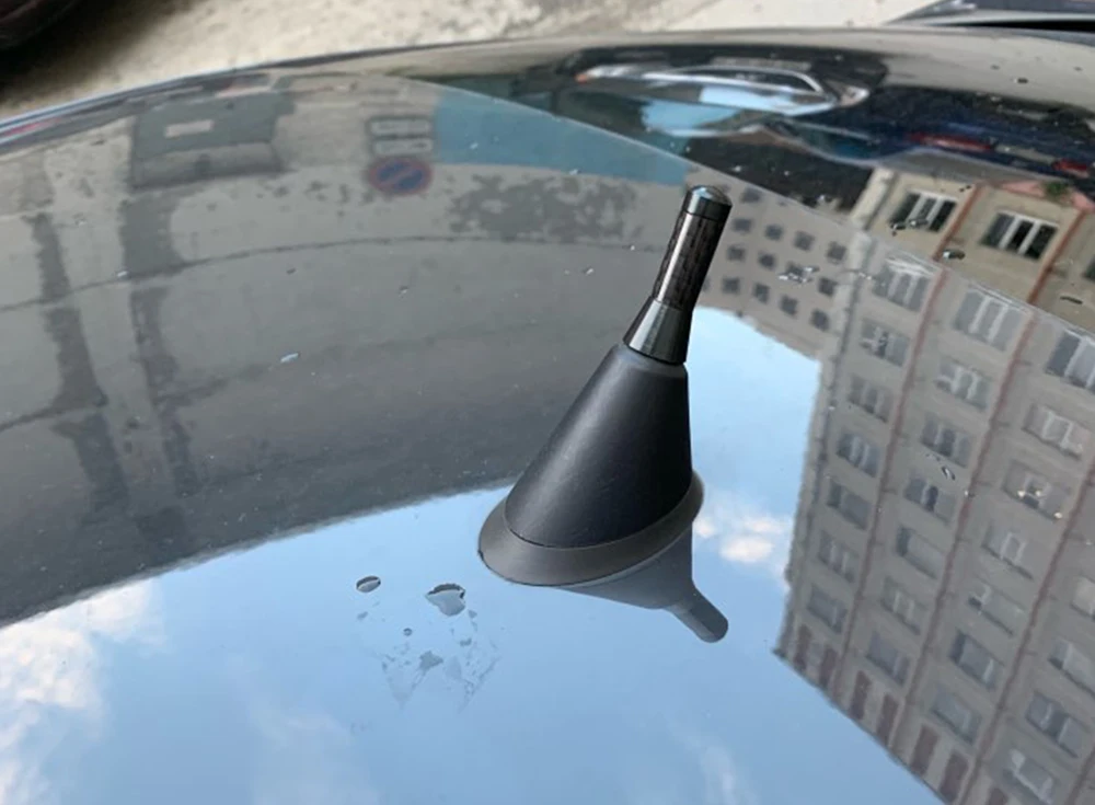 Радиоприемник на крышу автомобиля 3 5 см Антенна Mini fm для Skoda Octavia 2 A7 A5 A4 Vrs Fabia Rapid Yeti