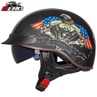 Шлем для мотокросса GXT, мотоциклетный шлем на все лицо, туристические аксессуары для гоночных мотоциклов, открытый шлем в стиле ретро для путешествий