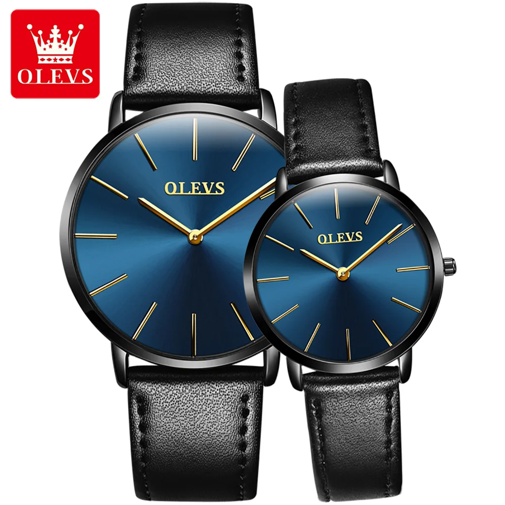 

Часы OLEVS парные мужские повседневные роскошные женские кварцевые наручные часы для мужчин женские водонепроницаемые спортивные деловые ча...
